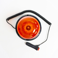 Feux de signalisation à LED ambre 12V-24V, étanches IP65, 3 modes de clignotement, lampe d'urgence MX-WBL-022, marque IOL, pour camion