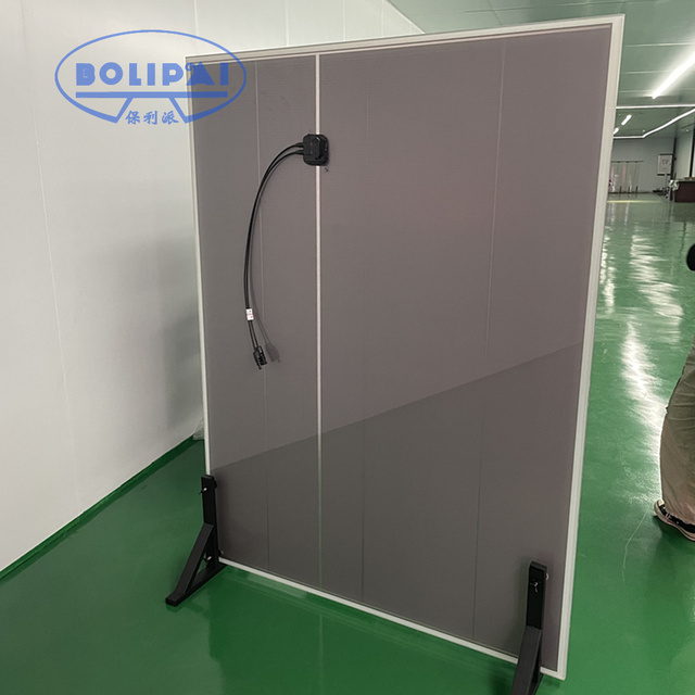 Photovoltaic Glass with Customizable Transparency Tempered Solar Glass