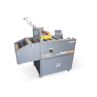 Machine de pelliculage numérique tout-en-un à écran tactile pour impression à chaud, avec chauffage électrique par tube, double mode de revêtement de film et moteur automatique
