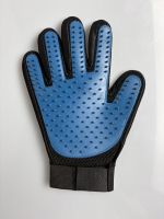Sarung Tangan Sikat Mandi Silikon Anti Gores 2 in 1 Five Fingers untuk Menghilangkan Bulu Hewan Peliharaan Kucing, Membersihkan Bulu, Merapikan, dan Mengurangi Kerontokan