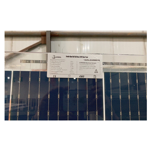 โมดูลแก้วคู่330W เซลล์ PERC ครึ่งเซลล์สำหรับโครงการ bipv - Product Image 3