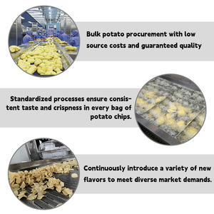 Il fornitore della Cina ha tagliato le patatine fritte le patatine fritte sane sostengono le patatine a basso contenuto di grassi - Product Image 6