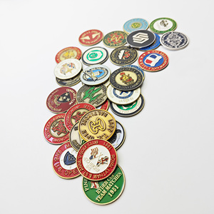 Marqueurs de balle de golf personnalisés, jetons de poker, divers designs, cadeaux d'entreprise, vente en gros Chine - Product Image 6