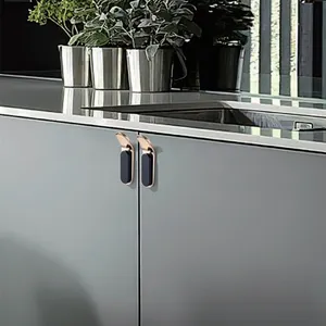Gold Gun Light Luxury Aluminum Alloy Wardrobe Handle Drawer Cabinet Hardware Nordic Simple Furniture Handle Door Handle