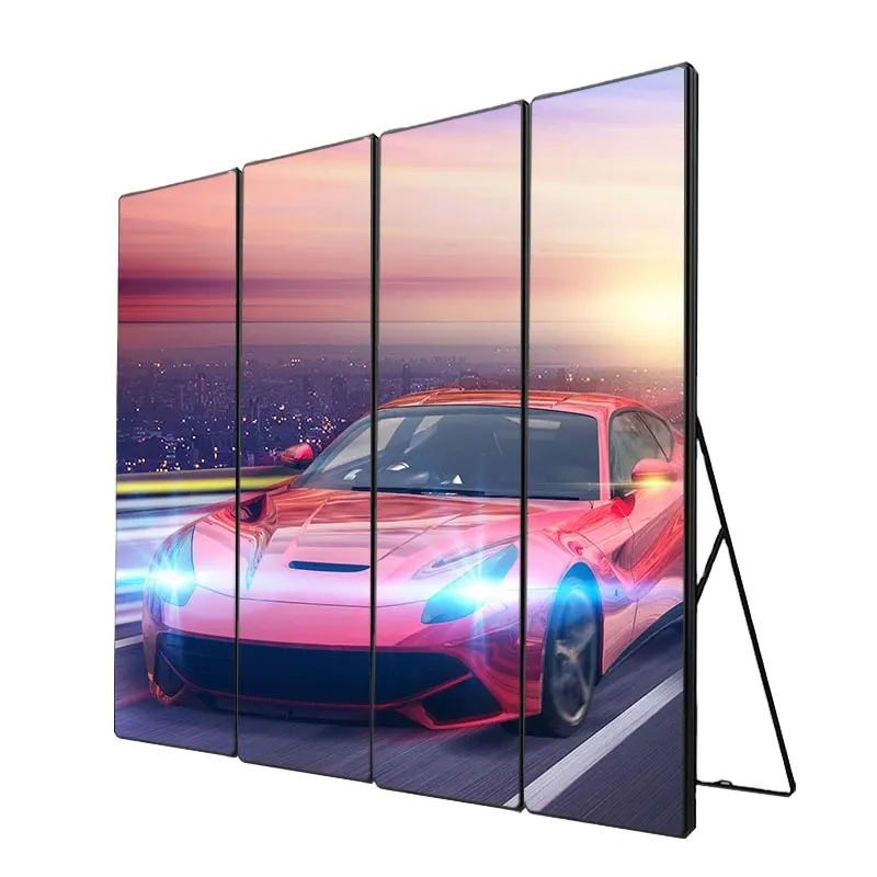 TOPLED P1.86 poster led display novel and attractive show One screen for multiple purposes