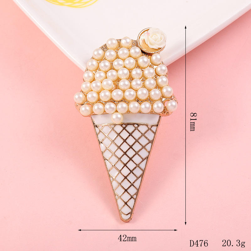D476 ice cream (white with gold background)