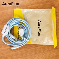 AuraFlux Vente en gros OEM Câble USB-C vers USB-C de 1 m 25 W prenant en charge la charge rapide PD et QC pour téléphone