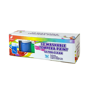 <span class=keywords><strong>12</strong></span> colori 30ml Set di vernice a Tempera primaria Super lavabile Art Supply con attraente scatola finestra per bambini 3 + anni - Product Image 2