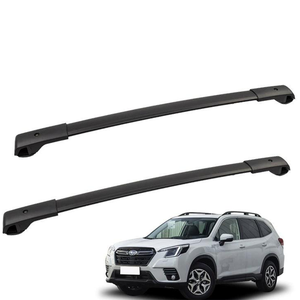 แร็คหลังคาอลูมิเนียมคุณภาพสูงจากซัพพลายเออร์จีน สำหรับ Subaru Forester ปี 2014-2024 พร้อมราวแขวนสัมภาระ - Product Image 1