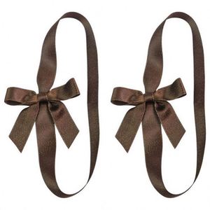 Cinta elástica de lazo de satén brillante 100% poliéster para embalaje de cajas de regalo, banda elástica ajustable para festivales, logotipo personalizado 10-15 - Product Image 3
