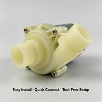 Usine1/4"&3/8"NPT pompe à eau chaude instantanée-haute pression,connexion rapide pour distributeur d'eau chaude-OEM personnalisé