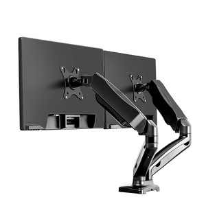 Support de moniteur à <span class=keywords><strong>double</strong></span> bras à ressort mécanique super économique pour écran d'<span class=keywords><strong>ordinateur</strong></span>, support de moniteur à montage VESA - Product Image 4