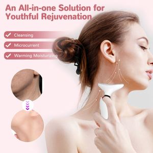 Dispositivo de Rejuvenecimiento Facial y de Cuello para Uso Doméstico, Eliminación de Arrugas, Masajeador Facial Reafirmante, Dispositivo de Belleza para Cuello con Luz de Color - Product Image 3