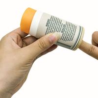 Emballage biodégradable de tube de bâton de déodorant de conteneur de déodorant de torsion vers le haut