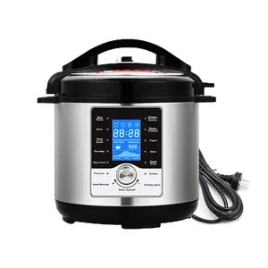 2024 New Design Fashionable Multicooker Stainless Steel Touch Screen High Pressure Electric Cooker