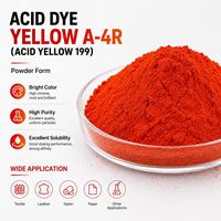 Poudre de teinture acide pour laine, jaune acide A-4R, pour tissus naturels, origine Chine, Lie Chen CAS 61968-66-9