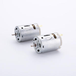 385 mainan Motor mikro kipas kecil mobil sikat kecepatan tinggi DC Shunt Wound IP65 12V/24V deselerasi - Product Image 4