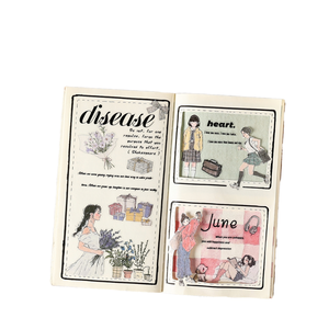 Mori Cô Gái Sáng Tạo Pet Sticker Cuốn Sách 20 cái/gói Tự Làm Sổ Tay Với Nhân Vật Dán Cho Kỳ Nghỉ Trang Trí - Product Image 6