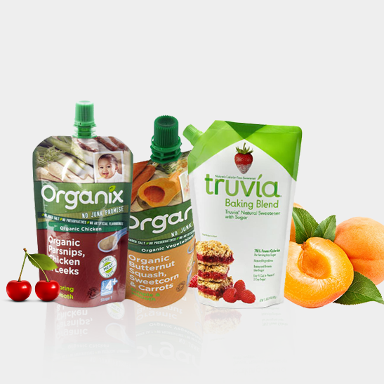 Zipper Stand Up Pouch Food Packaging Fresh, Ziplock Stand Up Fried Food Bag, Stand Up slider handle pack