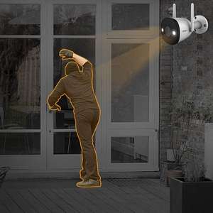 <span class=keywords><strong>2022</strong></span> Venta caliente micrófono incorporado Imou 4mp cámaras al aire libre Ip Cctv 4mp sistema reflector Cámara - Product Image 6