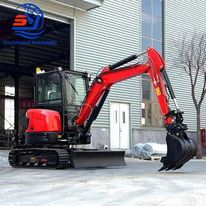 ENVÍO GRATUITO Mini Excavadora Kubota con Motor de 3.5 Toneladas, Certificación CE y EPA, Micro Excavadora para Jardín - Product Image 2