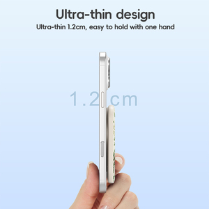 <span class=keywords><strong>2025</strong></span> thiết kế mới Slim mini 15 Wát sạc nhanh ngân hàng điện không dây công suất lớn 5000mAh xách tay với 20 Wát Công suất đầu ra - Product Image 2