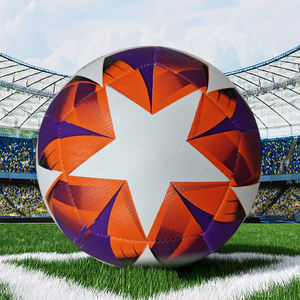 Balón <span class=keywords><strong>de</strong></span> Fútbol <span class=keywords><strong>de</strong></span> Alta Calidad <span class=keywords><strong>de</strong></span> PU para Entrenamiento Deportivo y <span class=keywords><strong>Partidos</strong></span> Oficiales, Tamaño Estándar Original para Adultos - Product Image 4