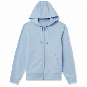 <b>Pink</b> Men's Zip Up <b>Hoodie</b> Full Zip Sweatshirt Regular Fit Pullover Hooded Jacket with Pocket for Casual Outdoor Wear - Product Image 1