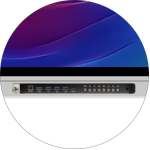 Tableau blanc interactif intelligent 4K UHD de 56 pouces <span class=keywords><strong>avec</strong></span> double système d'exploitation Android 16, <span class=keywords><strong>caméra</strong></span> <span class=keywords><strong>et</strong></span> microphone <span class=keywords><strong>intégrés</strong></span> - Product Image 6