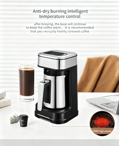 Cafeteras Turcas Eléctricas Personalizables de Fábrica con Protección contra Ebullición en Seco Cafetera Inteligente de Acero Inoxidable para Una Sola Taza - Product Image 4