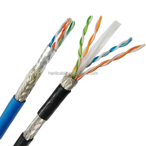 Cat6 305m cao xoắn 4 cặp UTP ngoài trời PVC PE + UV Áo khoác cáp 100m kiểm tra vượt qua thông tin liên lạc Cáp - Product Image 6