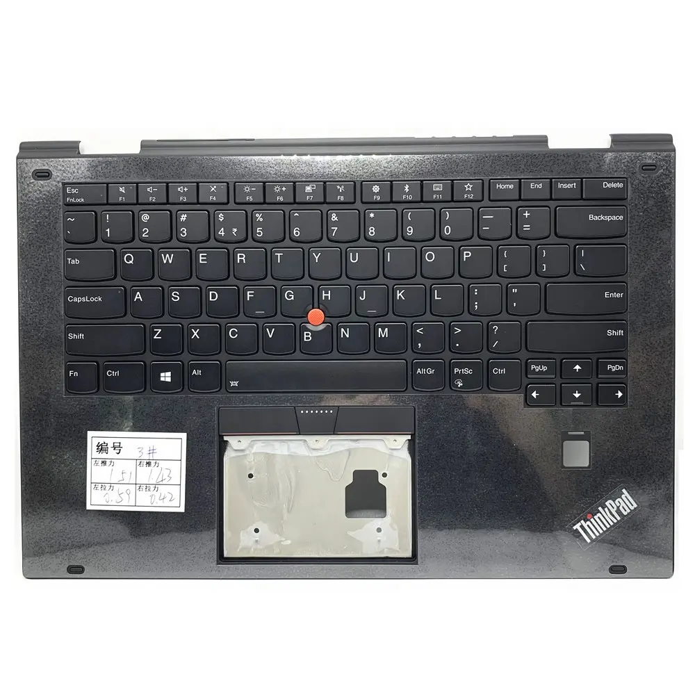 New Original Laptop C-cover with US Backlight keyboard For Lenovo ThinkPad X1 Yoga 2nd Gen Laptop Palmrest Upper Case 01HY818