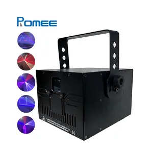 Luz Láser RGB de Animación 3D de 5W de Alta Potencia para DJ, <span class=keywords><strong>Discoteca</strong></span>, Fiesta, Club Nocturno, Espectáculo - Product Image 1
