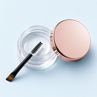 Gel à sourcils végétalien longue tenue, waterproof, à base de plantes, de luxe, avec brosse, marque privée, MOQ 500, OEM