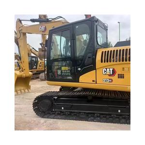 Barato usado para Excavadora hidráulica sobre orugas 313D/313DL/313GC 13 TON 72kw Motor de potencia Buen estado Maquinaria original - Product Image 1