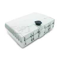 Caja de Terminales de Fibra Óptica IP65 Impermeable 16C, Cierre de Empalme 2x16 para Exteriores, Red FTTH, Conector LC/SC, Instalación Rápida de Cable