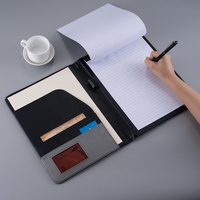 Carpeta – dossiers de Documents de format A4, dossier en cuir Pu pour reprise de la promotion, dossier de portefeuille réutilisable