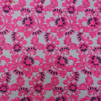 Collection de Tissus en Satin Brodé Floral T-win Textile – Tissu de Broderie Intricate avec Fleurs 3D et Fil Doré