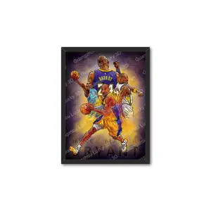 30 Stile 30x40cm 3D Lentikular Fußball Poster 3D Flip Fußball Bild Großhandel 3D Lentikular Basketball Spieler Poster