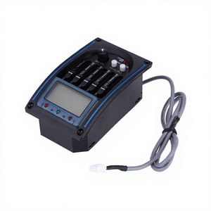 Pastilla de guitarra LED EQ de cinco bandas con afinador Accesorio de metal y plástico para instrumentos de cuerda de madera - Product Image 5