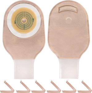 Bolsas de Colostomía BL, Suministros para Ostomía, Bolsas Drenables de Una Pieza y Dos Piezas con Cierre de Película de PE (70mm/350ml), Cuidado de Estomas e Ileostomía - Product Image 5