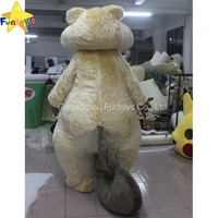 Costume de mascotte paresseux écureuil Funtoys Cosplay Halloween Zootopia en peluche personnalisé pour adulte