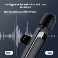 Kabelloses Kardioid-Lavaliermikrofon mit Typ-C-Anschluss, Intelligente Geräuschunterdrückung, Windgeschützt, für Live-Streaming, Vlog und Videoaufnahmen