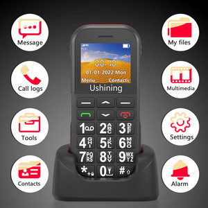 Teléfonos 4G en Oferta, Batería de Gran Capacidad, Botones Grandes, Pantalla de 1.8 Pulgadas, Teléfono Móvil con Teclado y Botón SOS <span class=keywords><strong>para</strong></span> <span class=keywords><strong>Personas</strong></span> <span class=keywords><strong>Mayores</strong></span> - Product Image 5