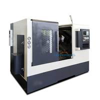Tour CNC horizontal professionnel TCK630 à broche unique, robuste, à lit incliné, pour le tournage de métaux, GSK FANUC 1000mm