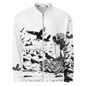 Giacca Bomber Vintage Unisex in Pelle con Colletto Rialzato e Chiusura a Cerniera - Product Image 6