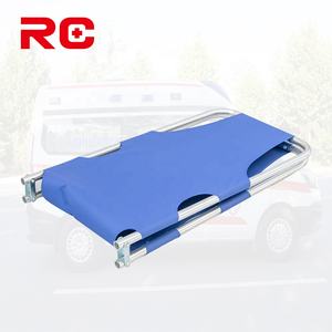 Harga pabrik kustom penyelamatan darurat e160kg <span class=keywords><strong>Aluminum</strong></span> Aloi portabel tandu lipat portabel untuk pasien transportasi dilipat - Product Image 3