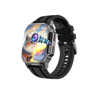 DF B22 Montre connectée avec rappel de sédentarité, exercices respiratoires, mesure de l'oxygène sanguin, tension artérielle, musique, fréquence cardiaque et fonction de création d'amis. - Product Image 4