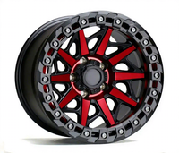 Jantes en alliage d'aluminium MOJIO New 4x4 tout-terrain 17 18 pouces 6061 forgées haute performance pour SUV, camion, pick-up, voiture
