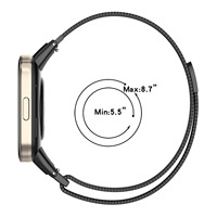 Convient pour Redmi Watch3/Watch 3 Bracelet de montre Bracelet en acier inoxydable Bracelet